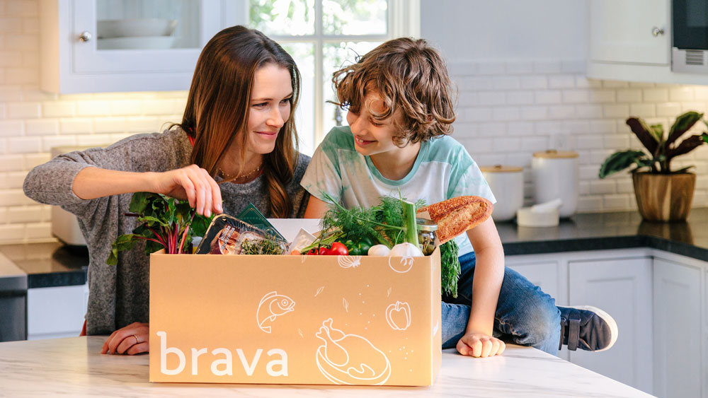 Dad and daughter proud that they made dinner together